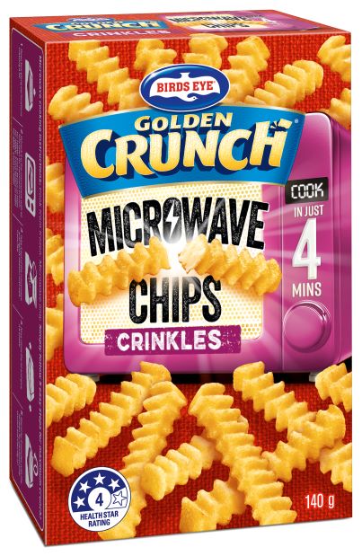 Microwave Chips Crinkle 140g