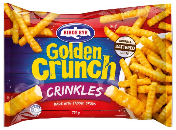 Golden Crunch Crinkle Tassie