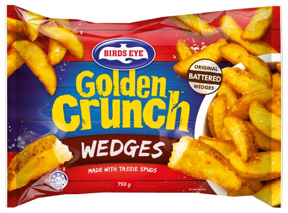 Golden Crunch Wedge Tassie