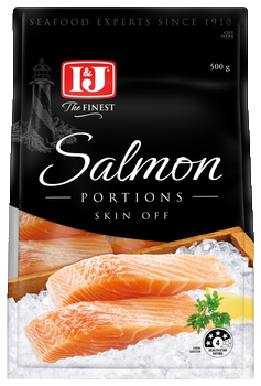 Salmon SKin off