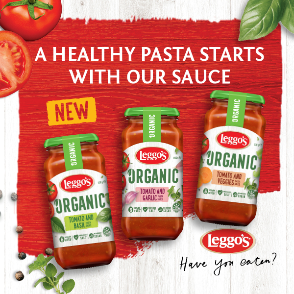 Organic Leggo's Sauce Mobile Banner Image