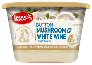 Button Mushroom and White Wine Sauce 320g