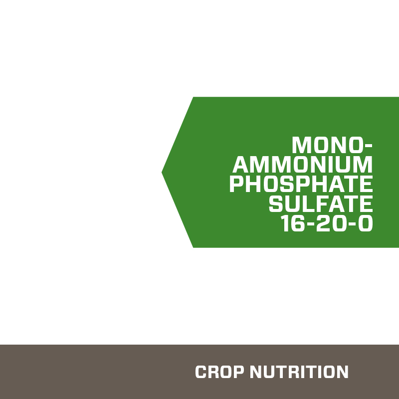 16-20-0 mono-ammonium phosphate sulfate fertilizer